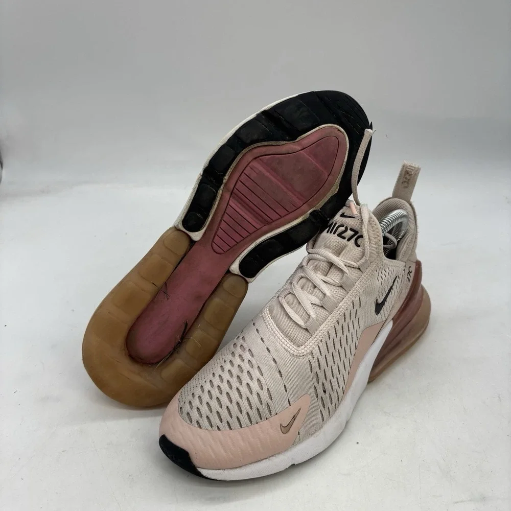 Nike Air Max 270 Pink Blush Shoes Womens 8.5 Running Sneakers AH6789-604
